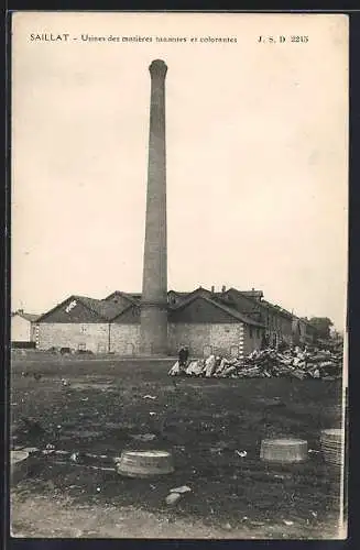 AK Saillat, Usines des matières tanantes et colorantes