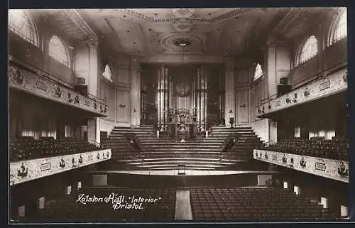 AK Bristol, Colston Hall, Interior