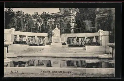 AK Wien, Kaiserin Elisabeth-Denkmal