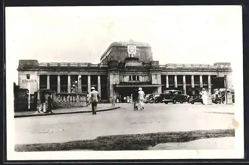 AK Colombo, Duane Station, Blick zum Bahnhof