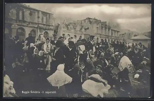 AK Reggio Calabria, I superstiti, Erdbeben