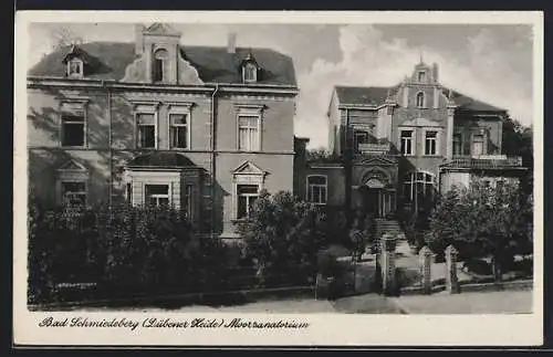 AK Bad Schmiedeberg /Dübener Heide, Moorsanatorium