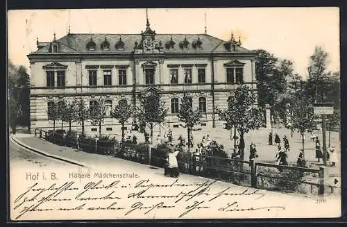 AK Hof i. B., Höhere Mädchenschule