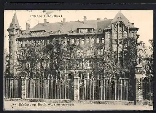 AK Berlin-Schöneberg, Pestalozzi-Fröbel-Haus in der Kyffhäuserstrasse