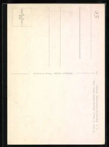 Künstler-AK Franz Lehar, Portrait des Komponisten