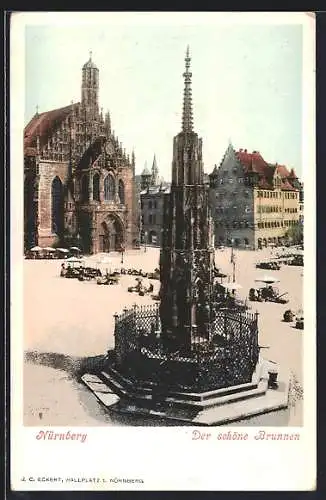 AK Nürnberg, Der schöne Brunnen