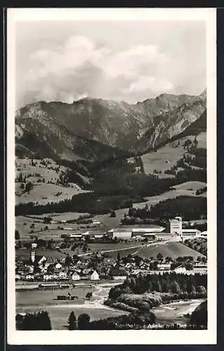 AK Sonthofen i. Allgäu, Ansicht mit Ordensburg