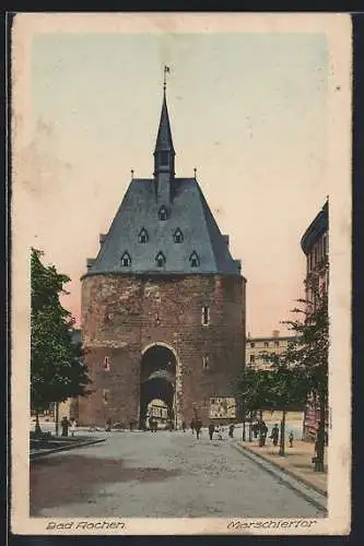 AK Bad Aachen, Blick aufs Marschiertor