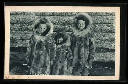 AK Cercle Arctique, Il était trois petits enfants..., Eskimos