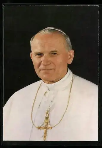 AK Papst Johannes Paul II. im Portrait