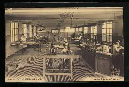 AK Usine Ponti-Gennari et Cie, Atelier Bijoutiers-Chainistes