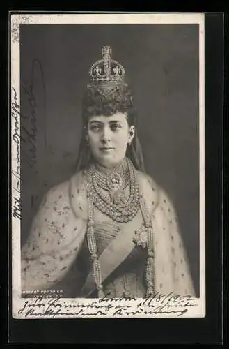 AK Königin Alexandra von England