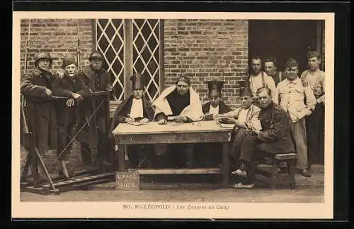 AK Bourg-Léopold, Les Zwanzes au Camp, Conseil de Guerre