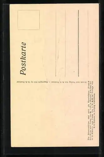 Künstler-AK Diefenbach: Schattenbild Göttl. Jugend I. Blatt 4