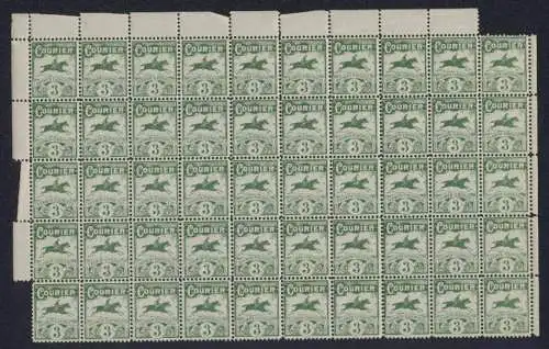 Briefmarken Barmen-Elberfeld, Briefmarken der Privaten Stadtpost mit Reiter, 3 Pfennig