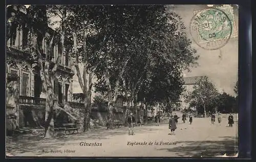 AK Ginestas, Esplanade de la Fontaine