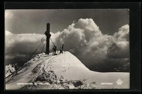 AK Totes Gebirge, Gr. Priel, Gipfelkreuz