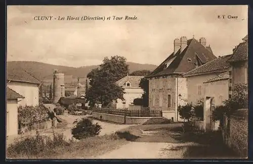 AK Cluny, Les Haras, Direction, et Tour Ronde