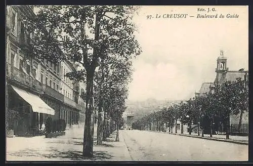 AK Le Creusot, Boulevard du Guide