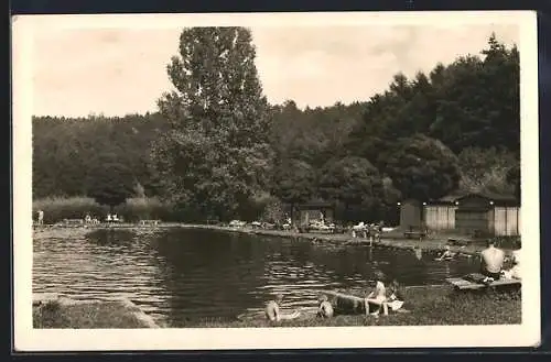 AK Lazne Msene, Ortsansicht