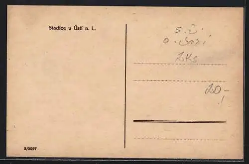 AK Usti n. L., Stadice