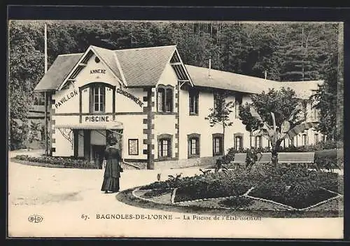 AK Bagnoles-de-l`Orne, La Piscine de l`Etablissement