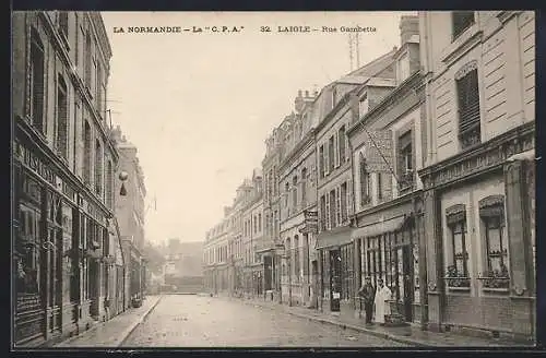 AK Laigle, Rue Gambetta et Boutiques