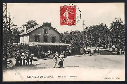 AK Bagnoles-de-l`Orne, Hotel de la Terrasse