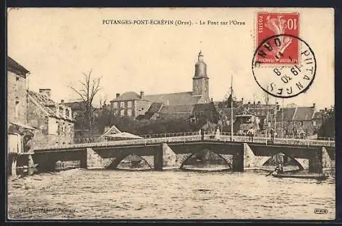 AK Putanges-Pont-Ecrépin, Le Pont sur l'Orne