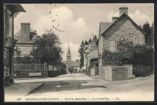 AK Bagnoles-de-l`Orne, Tessé-la-Madeleine, La Grand` Rue