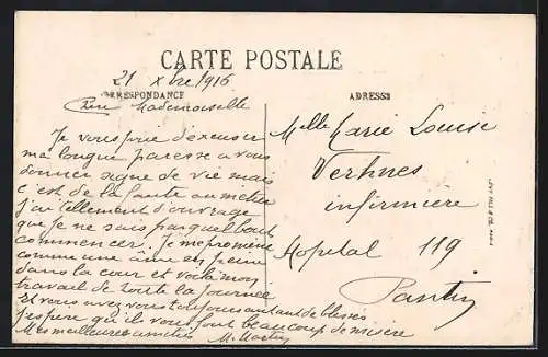 AK Alencon, Vue prise du Boulevard