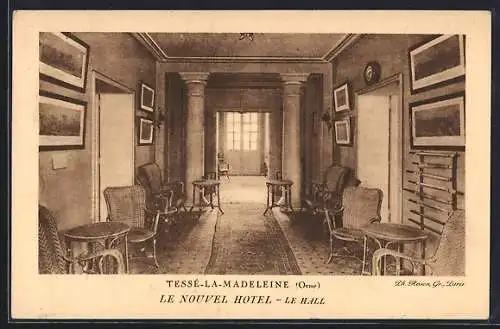 AK Tessé-la-Madeleine, Le Nouvel Hotel, Le Hall