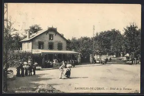 AK Bagnoles-de-l`Orne, Hotel de la Terrasse