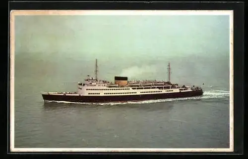 AK Passagierschiff MS Prins Albert in voller Fahrt, Dover-Ostend Line