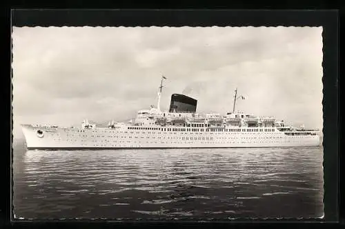 AK Passagierschiff Antilles auf hoher See, Compagnie Generale Transatlantique, French Line