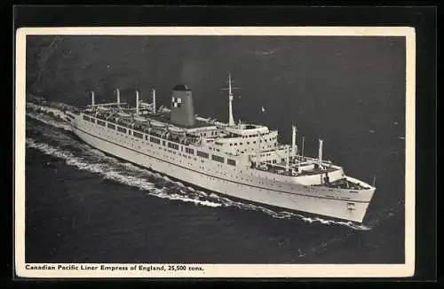 AK Passagierschiff Empress of England, Canadian Pacific Liner