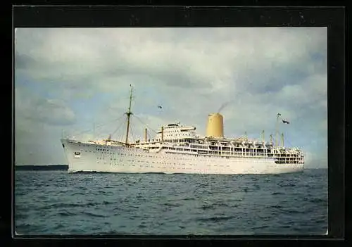 AK Passagierschiff SS Iberia vor der Küste, The P & O Line