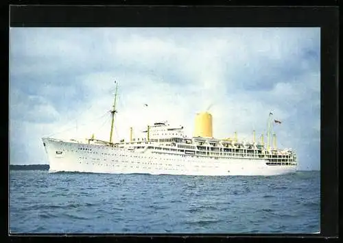 AK Passagierschiff SS Iberia auf hoher See