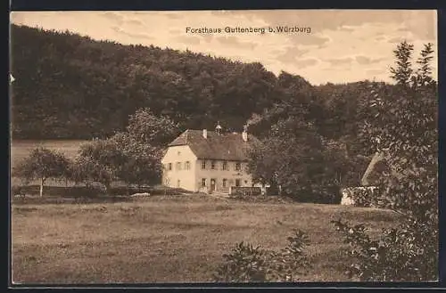 AK Würzburg, Gasthaus Guttenberg