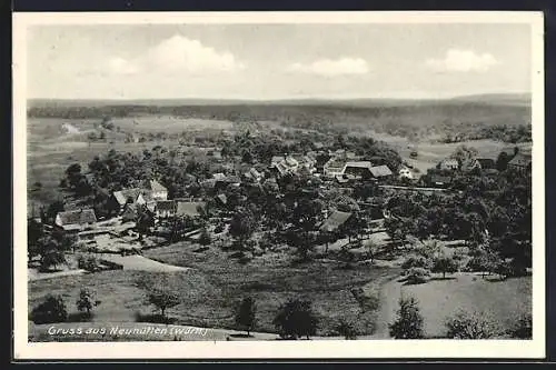 AK Neuhütten /Württ., Ortsansicht aus der Vogelschau