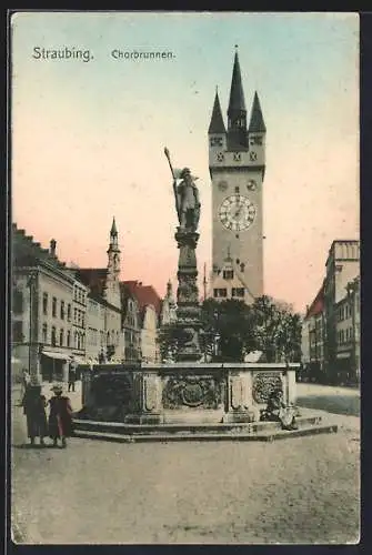 AK Straubing, Partie am Chorbrunnen