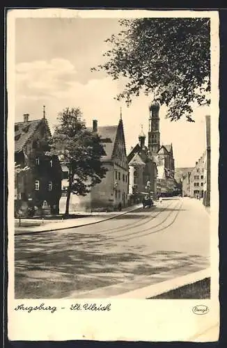 AK Augsburg, Die Kirche St. Ulrich