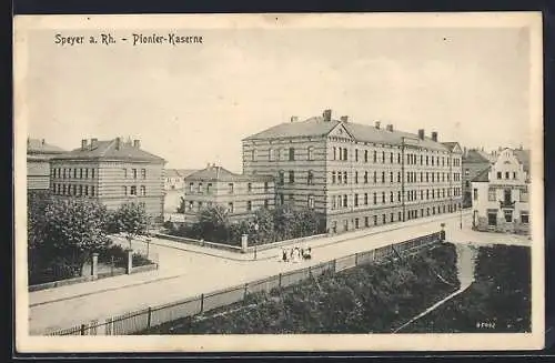 AK Speyer a. Rh., Pionier-Kaserne