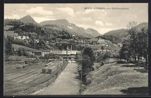 AK Berchtesgaden, Blick auf die Stadt