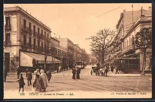 AK Tunis, Avenue de France