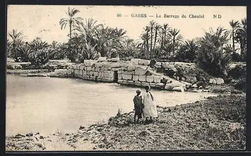 AK Gabes, Le Barrage de Chenini