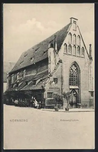 AK Nürnberg, Blick aufs Bratwurstglöcklein