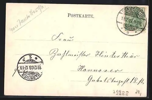 AK Königslutter, Kaiserliches Postamt