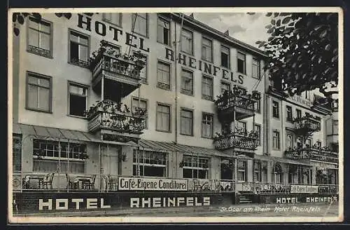 AK St. Goar am Rhein, Hotel Rheinfels