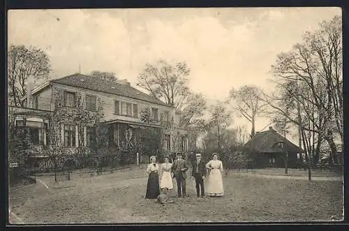 AK Hamburg-Rothenburgsort, Gasthaus Neun Linden a. d. Bille, Inh. C. Hansen